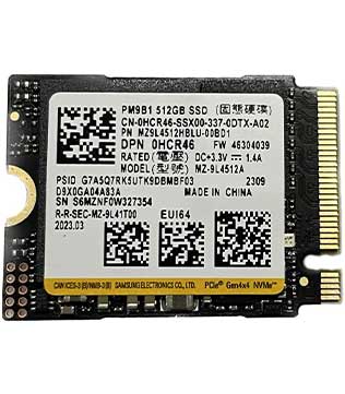 Samsung 512GB M.2 (MZ-9L4512A) Internal Solid State Drive (Pre-owned)