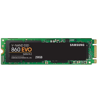 Samsung 860 EVO 250GB M.2 (MZ-N6E250) Internal Solid State Drive (Pre-owned)