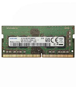Samsung 8GB DDR4 3200MHz PC4-25600 1.2V 1Rx8 260-Pin SODIMM Memory Module (M471A1K43DB1-CWE) (Laptop RAM) (Pre-owned)