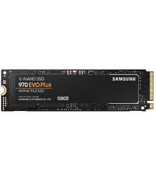 Samsung 970 EVO PLUS 500GB M.2 NVMe (MZ-V7S500) Internal Solid State Drive (Pre-owned)