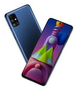 Samsung Galaxy M51 8GB RAM, 128GB Storage (Electric Blue) (Pre-owned)