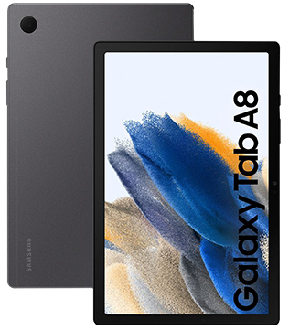 Samsung Galaxy Tab A8 32 GB ROM 10.5 inch with Wi-Fi Only (Gray) (Scratches, Pre-owned)