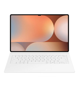 Samsung Galaxy Tab S10 Ultra, S9 Ultra Book Cover Keyboard With Trackpad & Dedicated Ai Key (White) (Pre-owned)