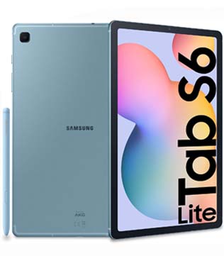 Samsung Galaxy Tab S6 Lite 64 GB ROM 10.4 Inch Wi-Fi Only (Angora Blue) (Pre-owned)