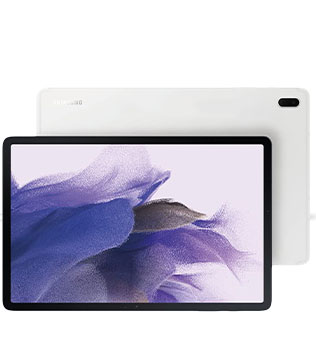 Samsung Galaxy Tab S7 FE 64 GB ROM 12.4 Inch Tablet Wifi Only Without Spen (Mystic Silver) (Pre-owned)