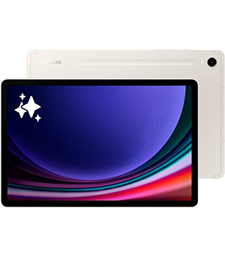 Samsung Galaxy Tab S9 128 GB ROM 11 Inch Wi-Fi Only (Beige) (Pre-owned)