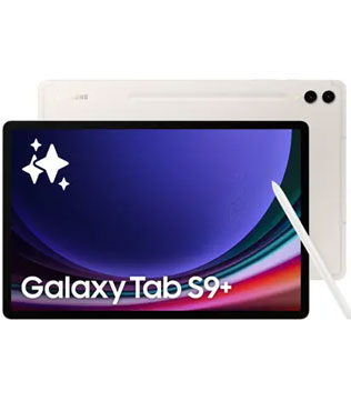 Samsung Galaxy Tab S9 Plus 256 GB ROM 12.4 Inch 5G (Beige) (Pre-owned)