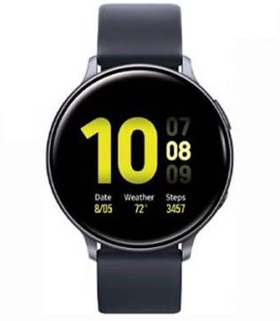 Samsung Galaxy Watch Active2 (44mm) Blue (Bluetooth) Smart Watch (Pre-owned)
