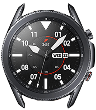 Samsung Galaxy Watch3 Wi-Fi & LTE 45mm (Black) (Without Strap) (Pre-owned)