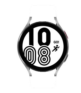 Samsung Galaxy Watch4 Bluetooth (40mm, Silver, Compatible with Android Only) Without Strap (Minor Wear and Tear) (Pre-owned)