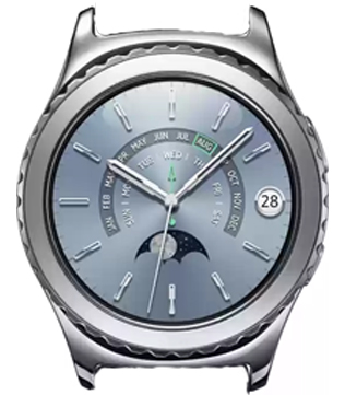 Samsung Gear S2 classic watch (Silver) (Without Strap) (Pre-owned)