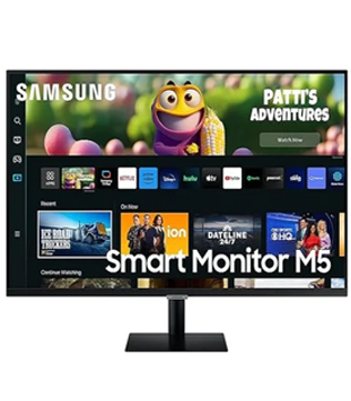 Samsung M5 32 Inch LS32CM500EWXXL Full HD Monitor (Pre-owned)