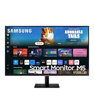 Samsung M5 32 Inch LS32DM500EWXXL Full HD Monitor (Pre-owned)