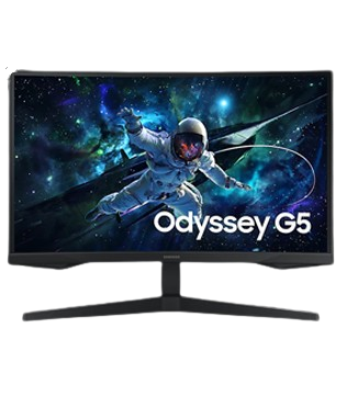 Samsung Oddesey G5 27 Inch LS27CG550EWXXL Monitor (Pre-owned)