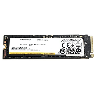 Samsung PM9A1 1TB M.2 2280 NVMe (MZ-VL21T0A) Solid State Drive (Pre-owned)