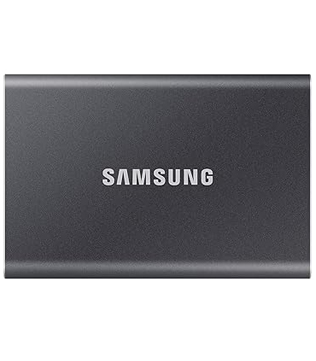 Samsung T7 1TB (MU-PC1T0T) (Grey) External Solid State Drive (Pre-owned)