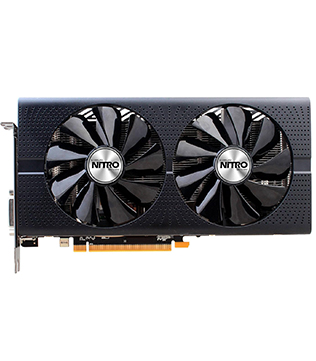 Sapphire Radeon Nitro+ RX 480 8GB OC GDDR5 (11260-01) Graphics Card (Pre-owned)