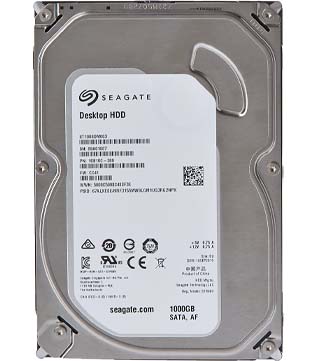 Seagate 1 TB 3.5-Inch 7200 RPM (ST1000DM003) Desktop Hard Disk Drive (Pre-owned)