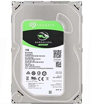Seagate 1 TB  3.5 Inch barracuda Compute 7200 RPM (2EP102-300) Internal Hard Disk Drive (Pre-owned)