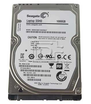 Seagate 1TB 5400 RPM 2.5Inch (ST1000LM014) Internal Hard Disk Drive (Pre-owned)