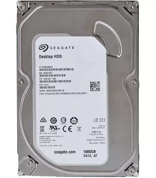Seagate 1TB SATA 3.0Gbps 3.5 Inch 32MB Cache (9SL154-568) Hard Disk Drive (Pre-owned)