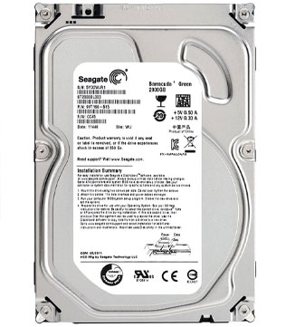 Seagate Barracuda 2TB 3.5Inch (ST2000DL003) Desktop Hard Disk Drive (Pre-owned)
