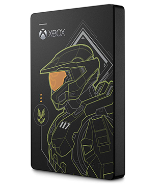 Seagate Game Drive for Xbox 2 TB External Hard Drive Portable HDD (Halo Master Chief Edition) Designed for Xbox One (Pre-owned)