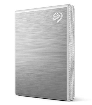 Seagate One Touch 2TB External Solid State Drive (Silver) (Pre-owned)