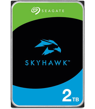 Seagate Skyhawk 2TB 3.5 Inch (ST2000VX015) Desktop Hard Disk Drive (Pre-owned)