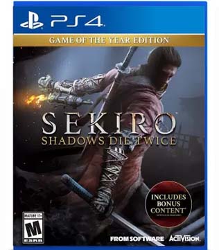 Sekiro Shadows Die Twice Game of the Year Edition PS4