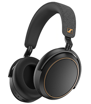Sennheiser Momentum 4 Wireless Adaptive Noise Cancellation Headphone (Black, Copper) (Pre-owned)
