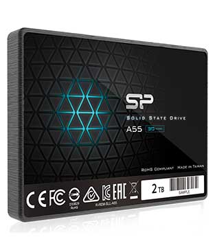 Silicon Power Ace A55 2TB 2.5 Inch SATA Internal Solid State Drive (Pre-owned)