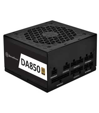 SilverStone DA850 850 Watt 80 Plus Gold Fully Modular Power Supply (Pre-owned)