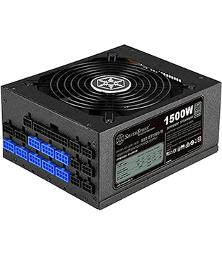 SilverStone ST1500-TI 1500 Watt 80 Plus Titanium Fully Modular Power Supply (Pre-owned)