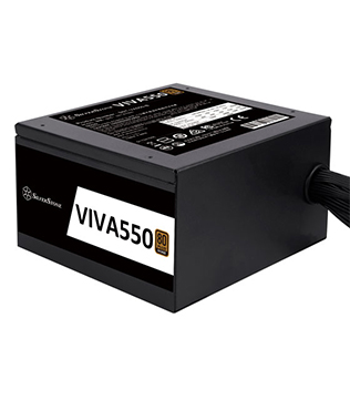 SilverStone Viva 550 Bronze 550 Watt 80 Plus Power Supply (Pre-owned)