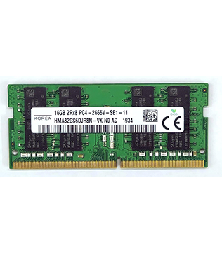 Sk Hynix 16GB DDR4 2666MHz (HMA82GS6DJR8N-VK) Laptop RAM (Pre-owned)