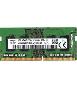 Sk Hynix 4GB 3200MHz DDR4 (HMA851S6DJR6N) Laptop RAM (Pre-owned)
