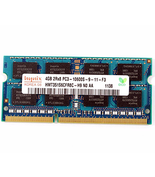 Sk Hynix 4GB DDR3 1333MHz (HMT351S6BFR8C-H9) Laptop RAM (Pre-owned)