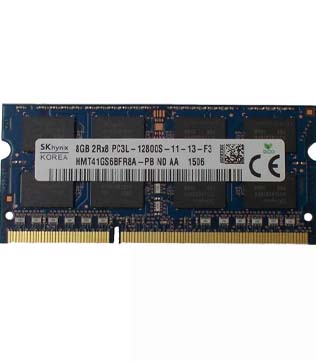 Sk Hynix 8gb 2rx8 Pc3l-12800s 1600mhz Laptop RAM (Pre-owned)
