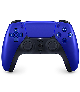 Sony Official PlayStation 5 DualSense Wireless Controller Metallic Blue PS5 (Pre-owned)