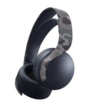 Sony Official PlayStation 5 Pulse 3D Wireless Headset Gray Camouflage (Pre-owned)