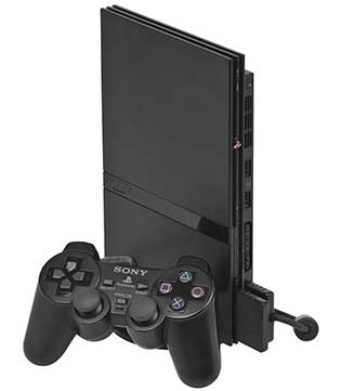 Sony PlayStation 2 with 8MB Memory Card and 3 Games (Pre-owned)