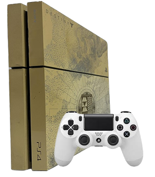 Sony PlayStation 4 500 GB Destiny Limited Edition With White Controller (Pre-owned)