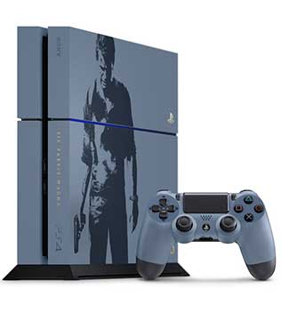 Sony PlayStation 4 500 GB Uncharted 4 A Thiefs End Limited Edition Console (Repaired, Pre-owned)