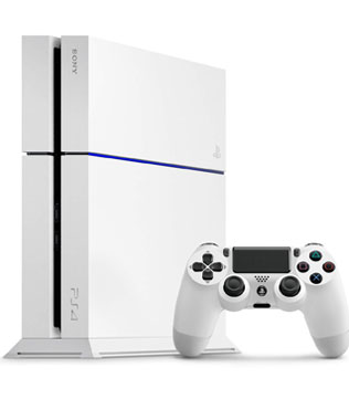 Sony PlayStation 4 1 TB White (Scratch & Dent, Pre-owned)