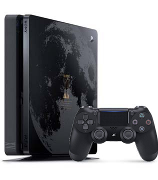 Sony PlayStation 4 Slim 1 TB Final Fantasy XV Luna Limited Edition with black controller (Scratches) (Pre-owned)