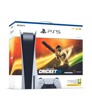Sony PlayStation 5 (with Cricket 24 Digital Download Game)