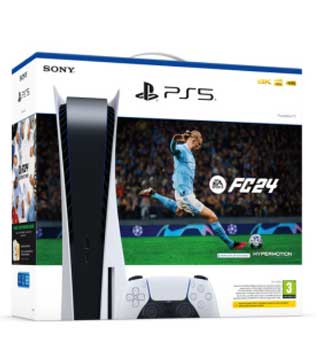 Sony PlayStation 5 (with EA Sports FC 24 Digital Download Game)