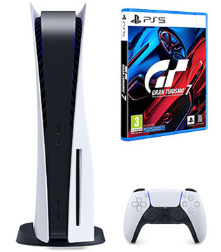 Sony PlayStation 5 (with Gran Turismo 7 PS5 Game)