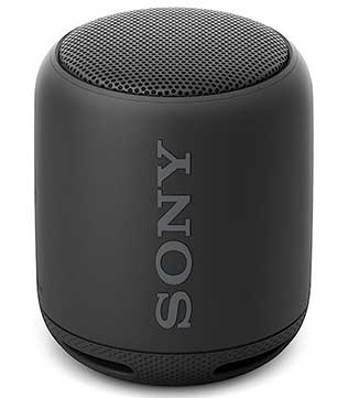 Sony SRS-XB10 EXTRA BASS Portable Splash-proof Wireless Speaker with Bluetooth and NFC (Black) (Pre-owned)